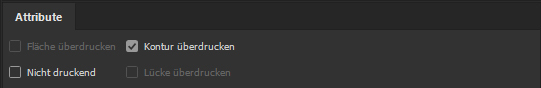 Stanzkontur richtig anlegen - Attribute
