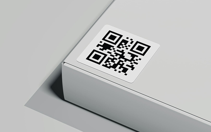 Smart Labels mit QR Code zum Einscannen