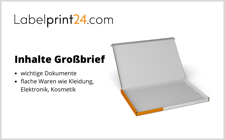 Inhalte des Großbriefes