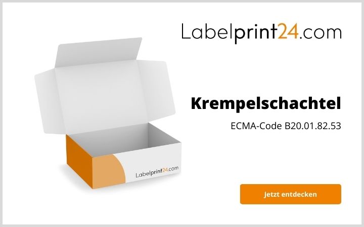 Krempelschachtel von Labelprint24 bestellen