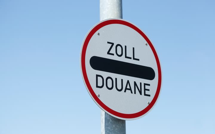 Zollgebühren nach Frankreich