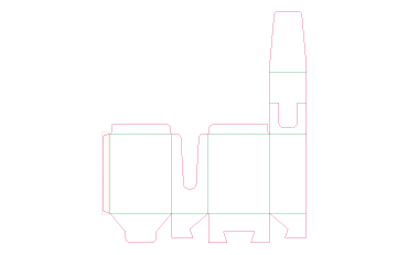 Thekendisplay mit Steckboden Aufbau 