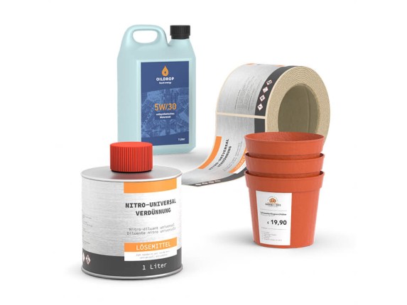 Industrieetiketten Industrieetiketten