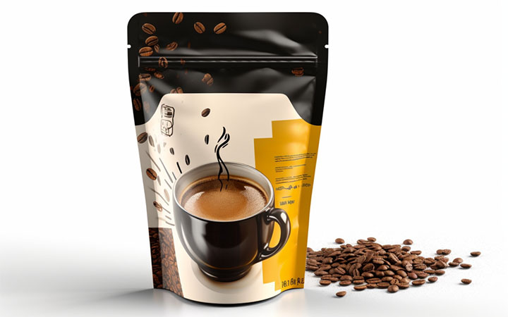 Doypack für Kaffee wiederverschließbar