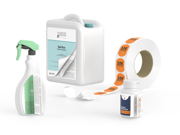 Mehrlagenetiketten Mehrlagenetiketten